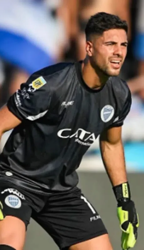 Franco Petroli el arquero de Godoy Cruz tendrá que cuidarse en la Copa Sudamericana.