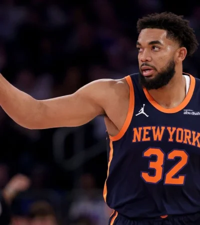 Karl-Anthony Towns, figura de los Knicks.