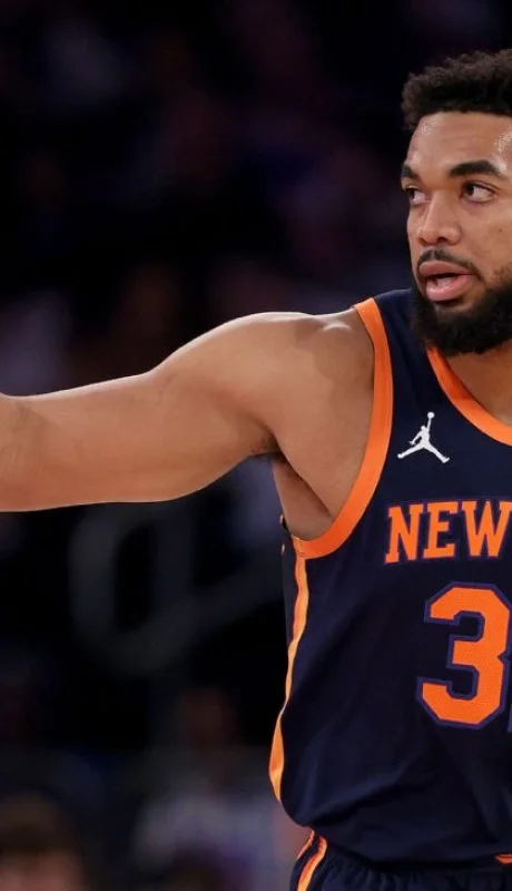 Karl-Anthony Towns, figura de los Knicks.