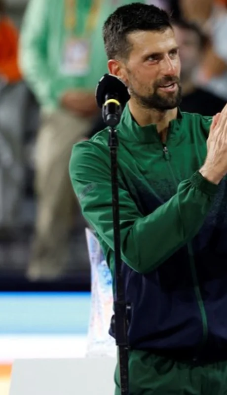 Novak Djokovic es uno de los tenistas más exitosos de la historia.