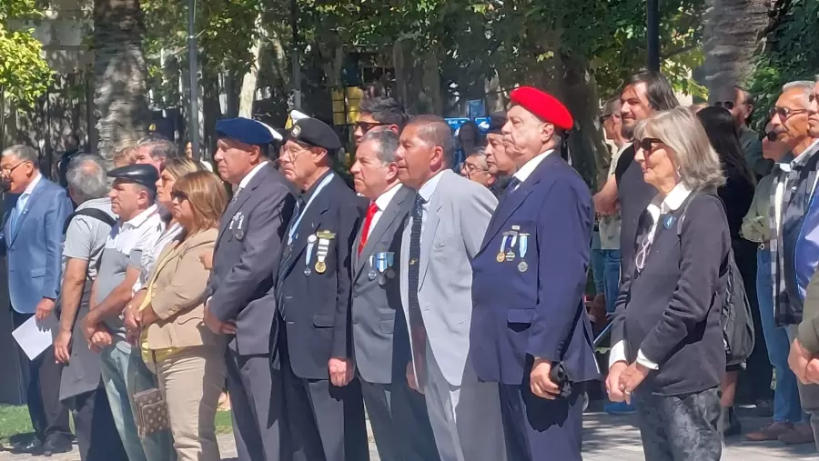 Veteranos de Malvinas.
