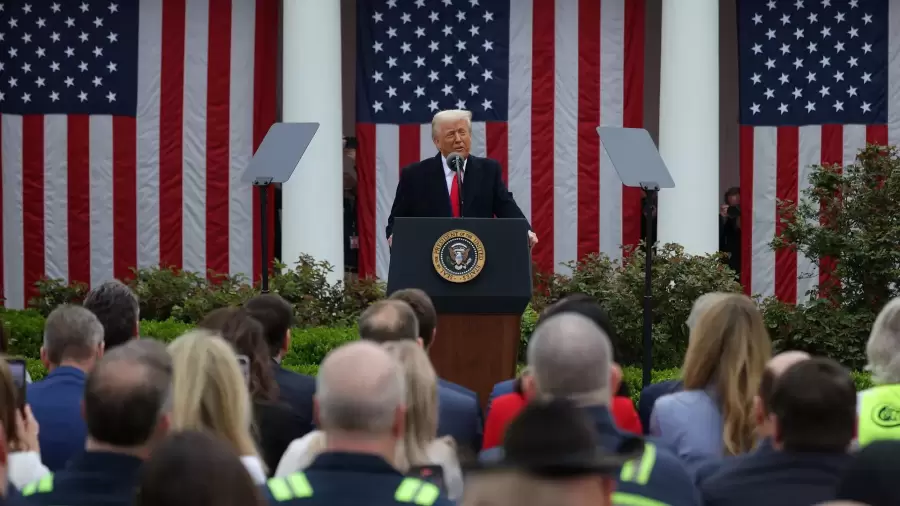 El equipo de Trump preparó un video para cautivar a sus fans antes del Día de la Liberación.