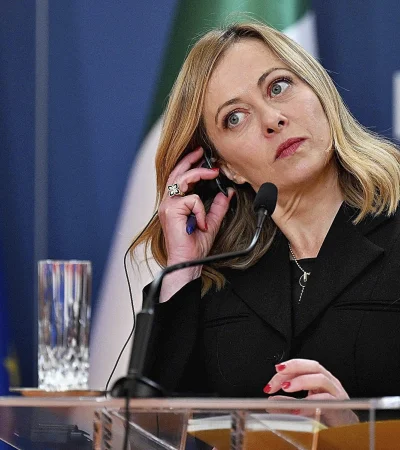 Giorgia Meloni.