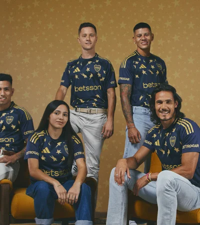 La indumentaria alegórica de Boca Juniors por sus 120 años.