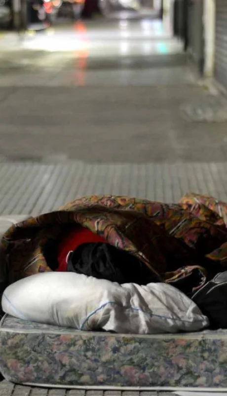 Personas en situación de calle.