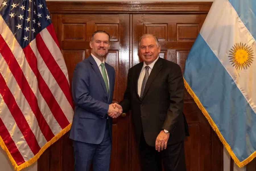 Werthein junto a Jamieson Greer.