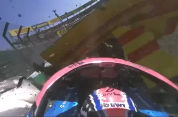 Así fue el impactante choque de Doohan en la práctica del Gran Premio de Japón