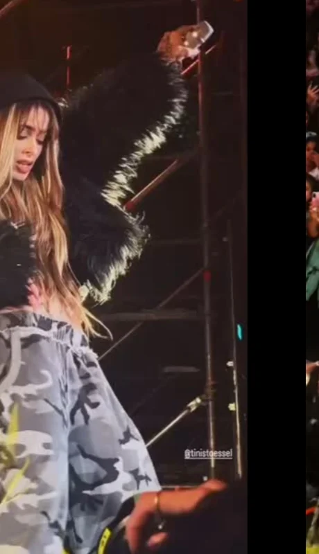 Stoessel cantó un total de 9 canciones e hizo vibrar el barrio de Palermo.