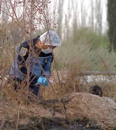 El cuerpo fue encontrado en un descampado. (Foto ilustrativa)