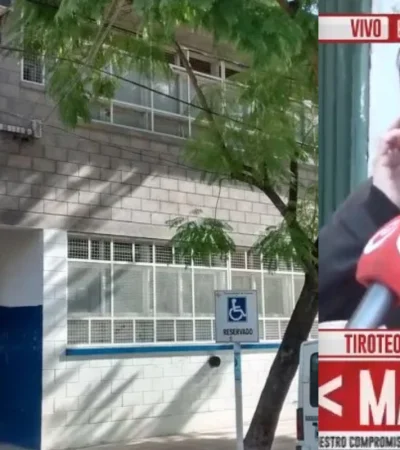 Los padres se concentraron en la puerta de Escuela Ingeniero Maschwitz.