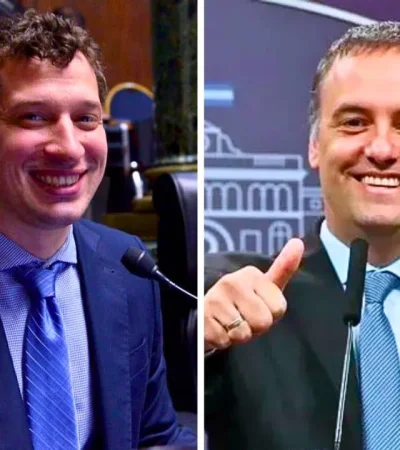 Yamil Santoro y Manuel Adorni