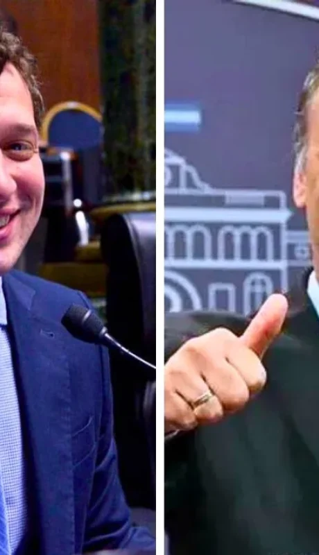 Yamil Santoro y Manuel Adorni