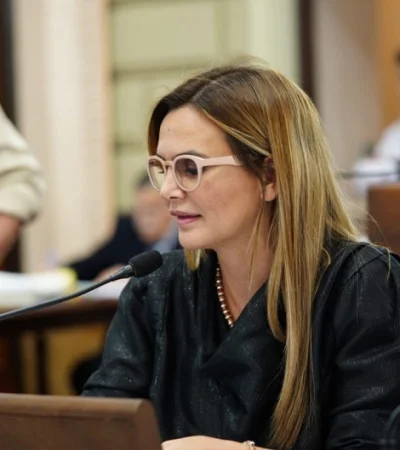 Amalia Granata contrató a su marido como su asesor en la Legislatura santafesina/ Fuente: Web