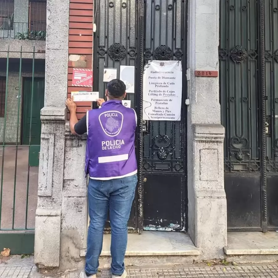 Prostibulo allanado en Buenos Aires