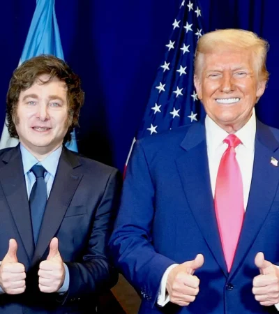 Donde Milei se siente mejor.