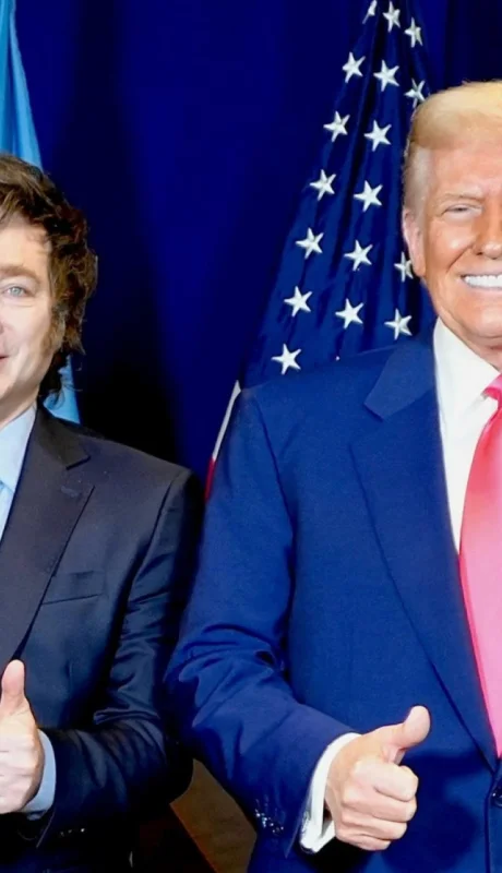 Donde Milei se siente mejor.