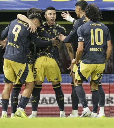 Boca le ganó a Barracas Central.