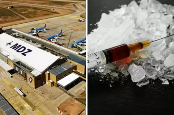 Red de narcotráfico: cayó una "mula" con metanfetamina en Mendoza