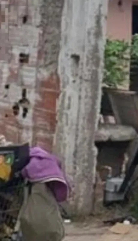 El sangriento hecho se produjo en este domicilio de Virrey del Pino, en el conurbano bonaerense. (Foto: cronica.com.ar)