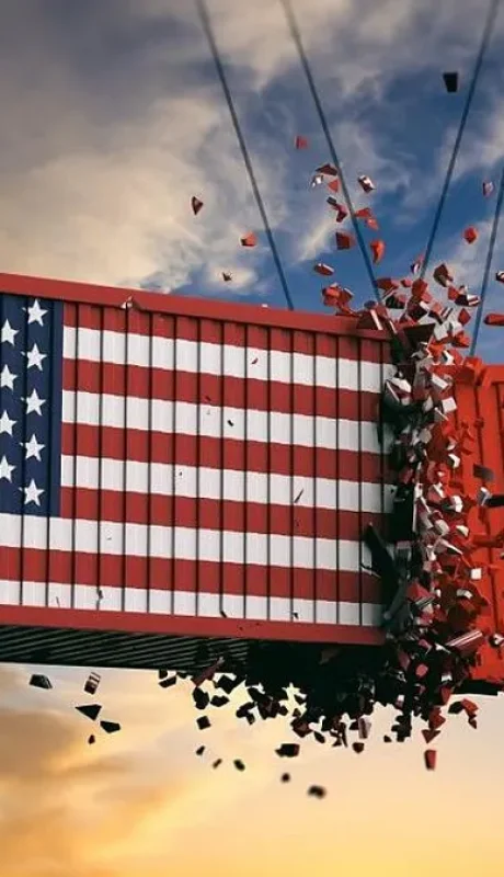 Guerra comercial entre EEUU y China.