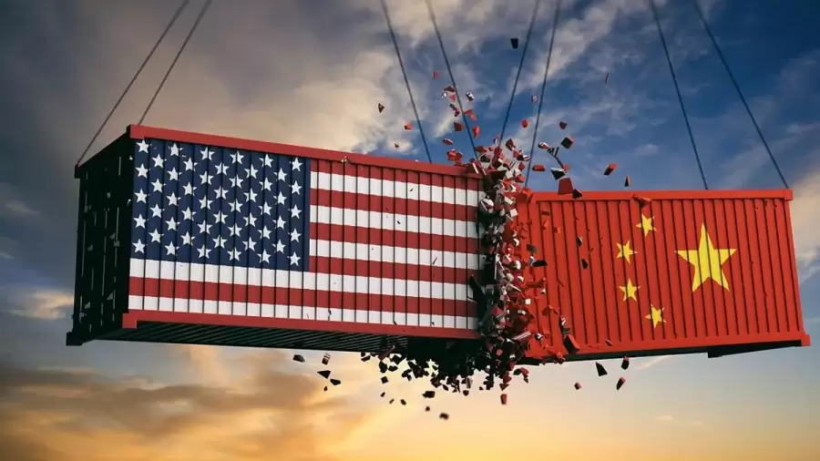 Guerra comercial entre EEUU y China.