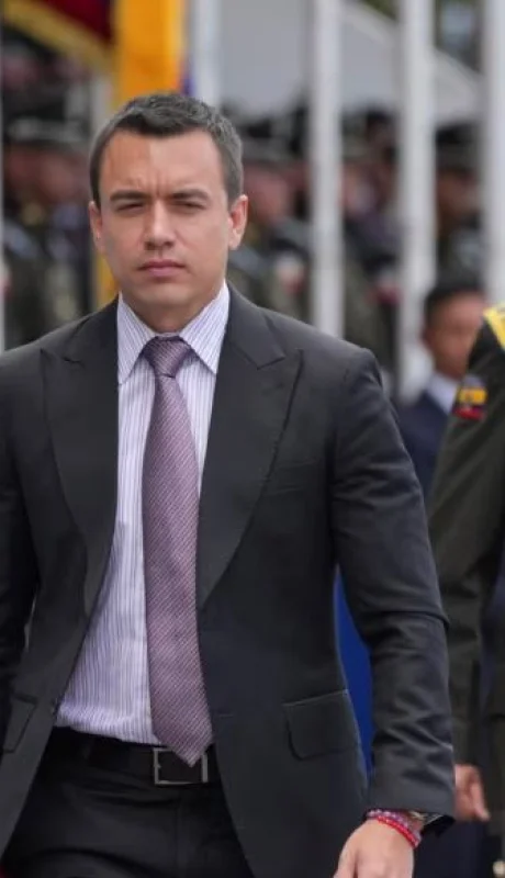 Noboa profundiza su pedido a Washington de asistencia militar contra el crimen que asola el país sudamericano.