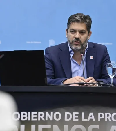 Carlos Bianco, actual ministro de gobierno bonaerense.