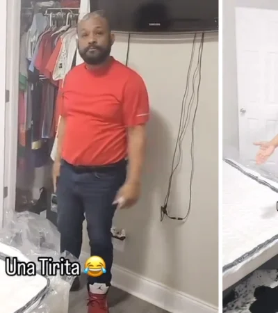 Una pareja compró un colchón envasado al vacío y se llevó una gran sorpresa.