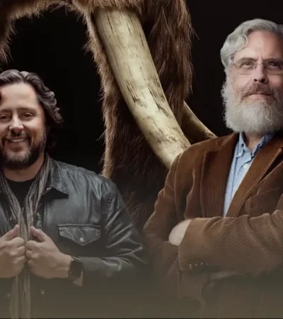 Ben Lamm y George Church, de Colossal Biosciences.