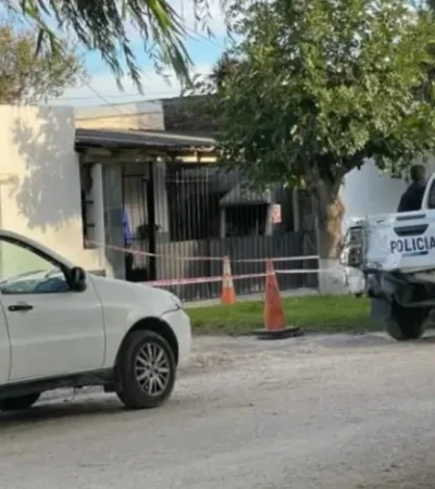 El lugar donde ocurrió el mortal ataque.