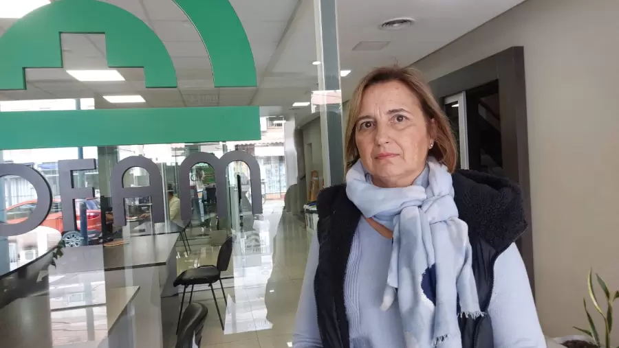 Beatriz Cucchi, titular del Colegio Farmacéutico de Mendoza.