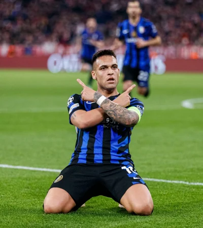 Lautaro Martínez aportó un gol para el Inter