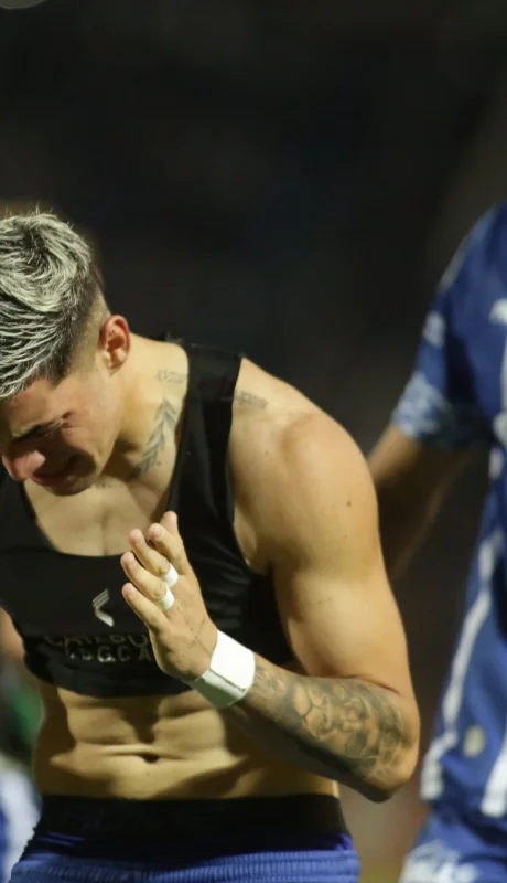 Festejo de Pascual en el 2-0 final.