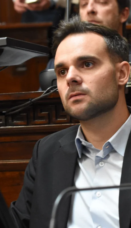 Gabriel Pradines, presidente del PRO en Mendoza. (Foto: Senado de Mendoza)