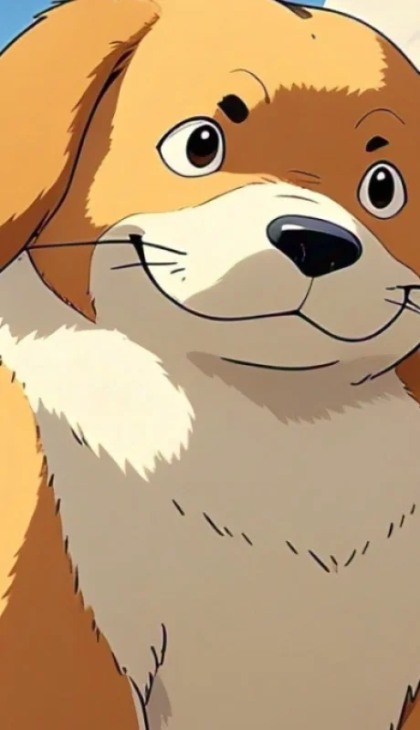 Imagen de estilo Estudio Ghibli, realizada con la IA Meta de WhatsApp.