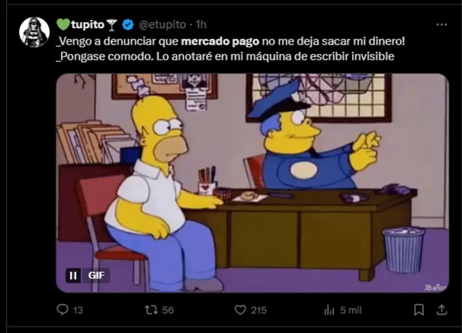 Memes por la caída de Mercado Pago