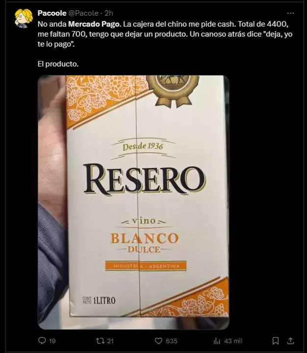 Memes por la caída de Mercado Pago