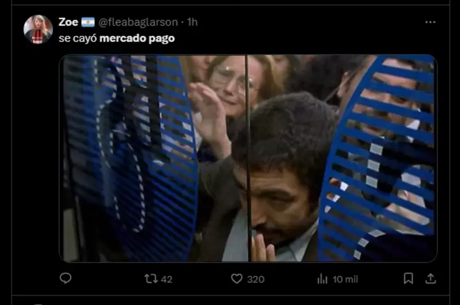 Memes por la caída de Mercado Pago