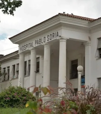 La víctima fue trasladada de urgencia al Hospital Pablo Soria.