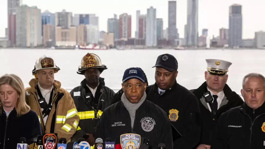 El alcalde de Nueva York, Eric Adams.