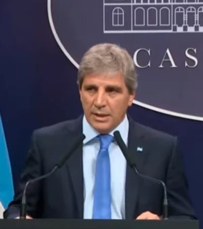 Luis Caputo, ministro de Economía de la Nación.