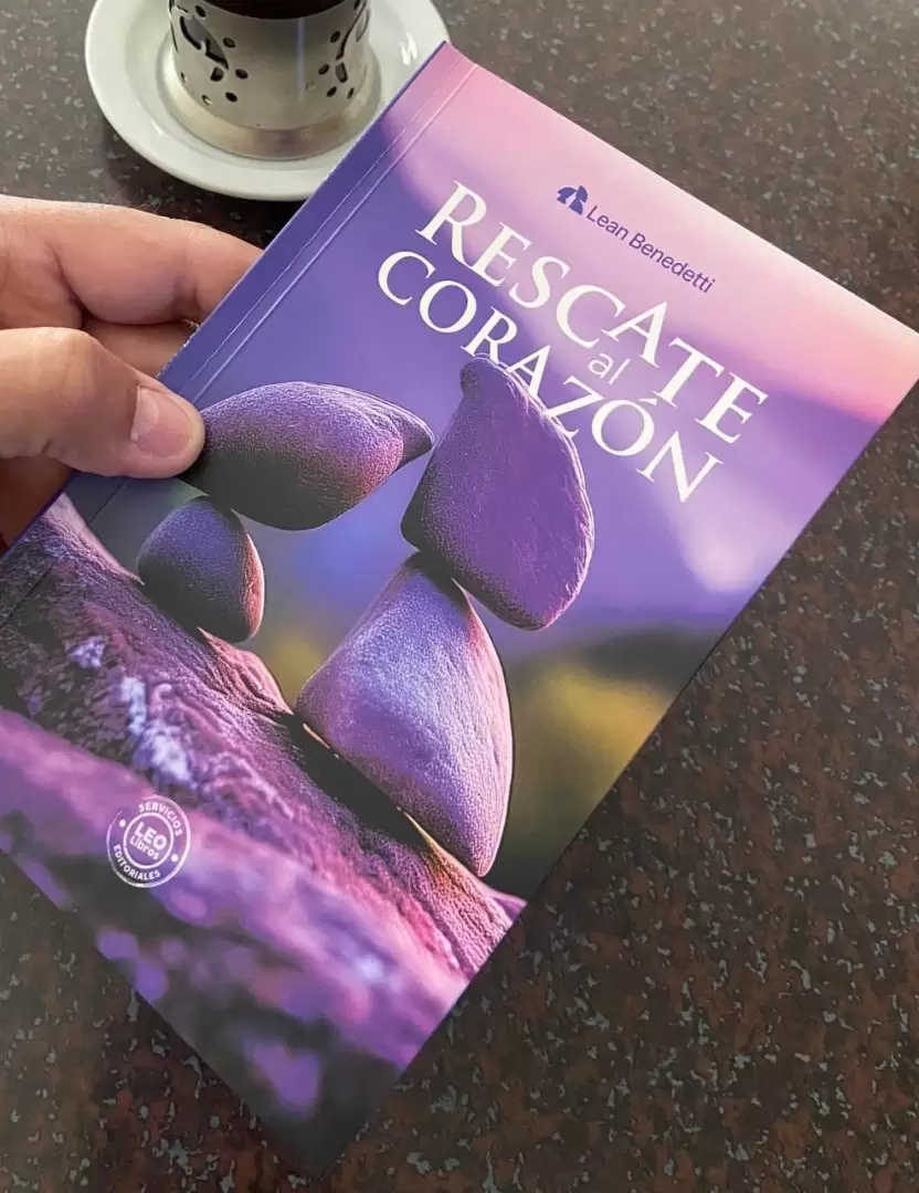 La primera obra de Leandro Benedetti, Rescate al corazón. Fuente: Facebook