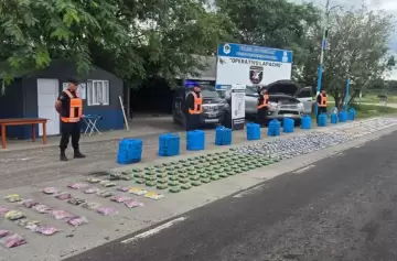 Operativo en el norte: decomisaron 300 kilos de hojas de coca tras una persecución