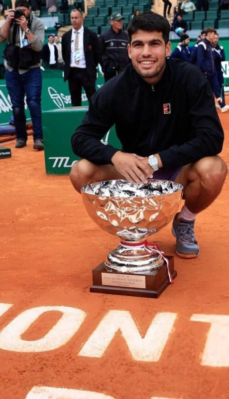 Carlos Alcaraz se consagró campeón del Masters de Montecarlo tras vencer a Musetti