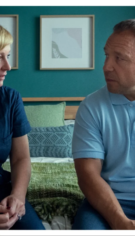 La artista sorprendida cuando fue consultada sobre la segunda temporada de Adolescencia.