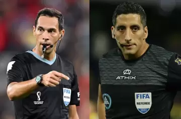 Facundo Tello y Yael Falcón Pérez los árbitros argentinos que estarán en el Mundial de Clubes