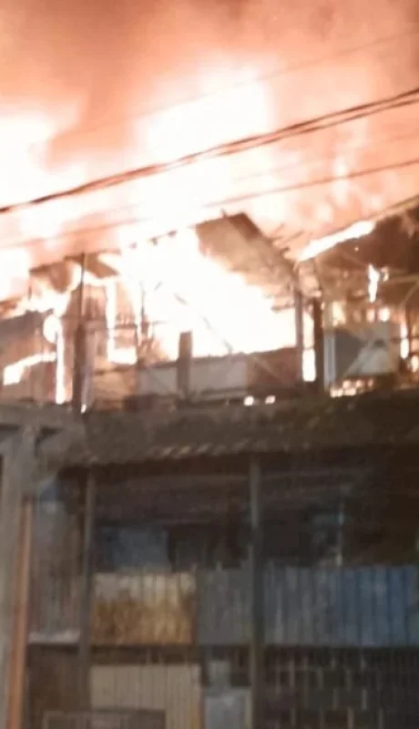 Incendio en San Fernando.