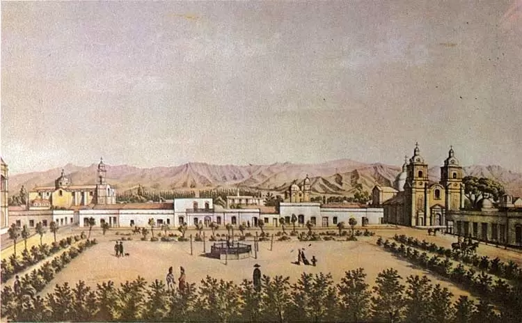 Tambien Mendoza fue partícipe de la llegada del cometa Halley en 1835. (Ilustración: archivo web)