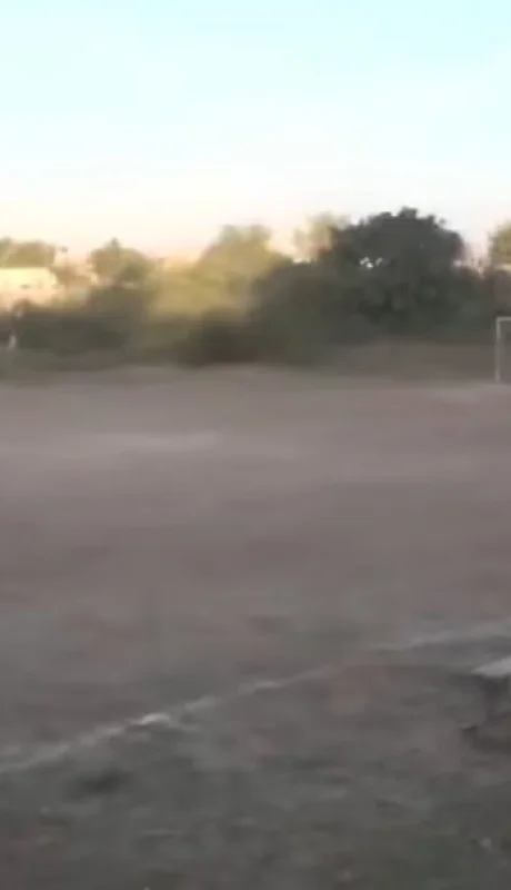 El campito de juego en el que sucedió el hecho fatal.