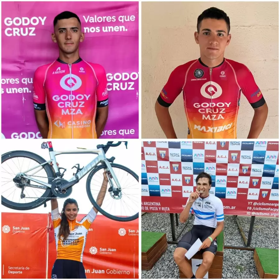 Los cuatro representantes mendocinos